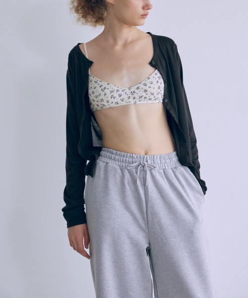 EN NEUME（エンノイム）の「Vintage Flower Bra Top（その他トップス・レディース・ベージュ/アイボリー/ブラック・FREE）」の9枚目の写真