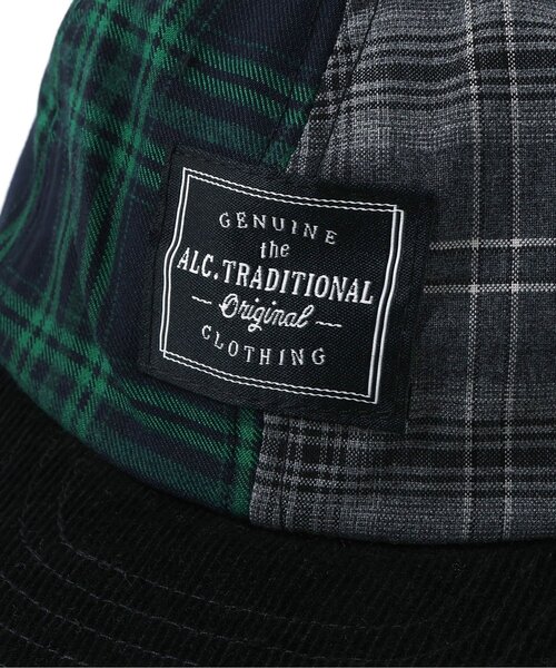 apres les cours(アプレレクール)の「ヘリンボン・パッチワークキャップ(キャップ・キッズ・ブルー/チェック・50/54)」の14枚目の写真