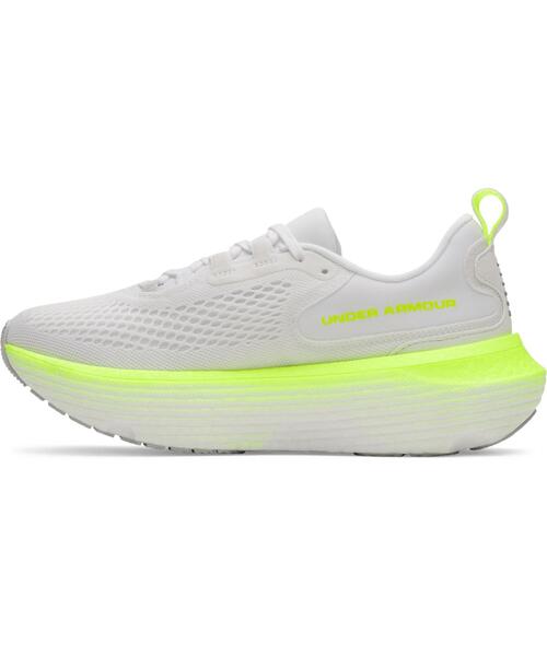 UNDER ARMOUR(アンダーアーマー)の「UAインフィニット エリート2(ランニング/レディース)(スニーカー・レディース・ホワイト×ネイビー・26.0cm/24.0cm/24.5cm/25.5cm/25.0cm/23.5cm/23.0cm)」の2枚目の写真