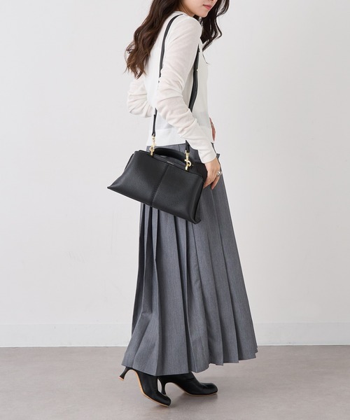 セール】【LORISTELLA】シュリンクレザー 2WAYワンハンドルバッグ