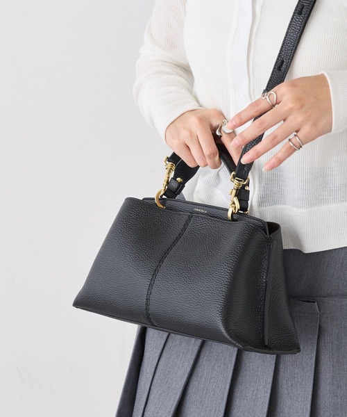 セール】【LORISTELLA】シュリンクレザー 2WAYワンハンドルバッグ