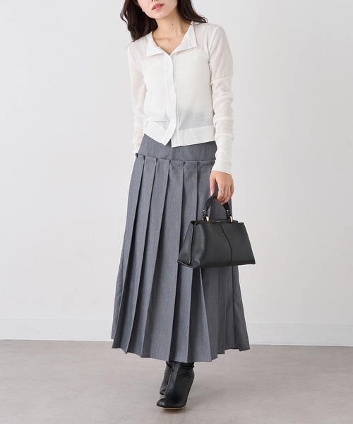 LORISTELLA（ロリステッラ）の「【LORISTELLA】シュリンクレザー 2WAYワンハンドルバッグ ショルダーバッグ 3043（ショルダーバッグ・レディース・グレイッシュベージュ/ブラック・FREE）」の21枚目の写真