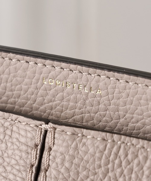 LORISTELLA（ロリステッラ）の「【LORISTELLA】シュリンクレザー 2WAYワンハンドルバッグ ショルダーバッグ 3043（ショルダーバッグ・レディース・グレイッシュベージュ/ブラック・FREE）」の10枚目の写真