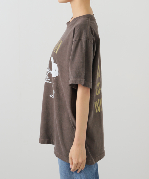 OUTDOOR PRODUCTS（アウトドアプロダクツ）の「GRS NIRVANA Tshirts（Tシャツ/カットソー・レディース・ブラウン・FREE）」の4枚目の写真