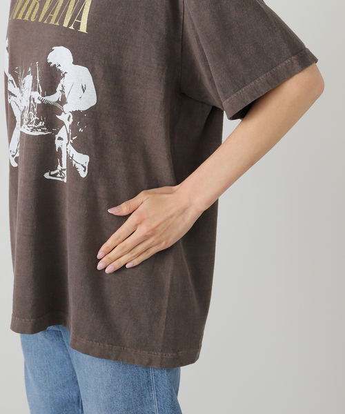 OUTDOOR PRODUCTS（アウトドアプロダクツ）の「GRS NIRVANA Tshirts（Tシャツ/カットソー・レディース・ブラウン・FREE）」の7枚目の写真