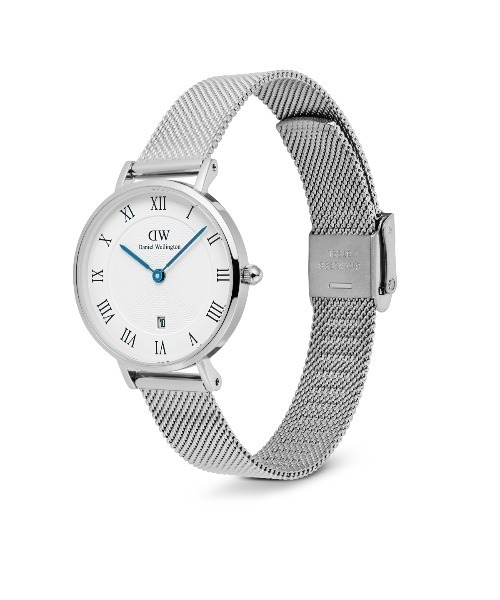Daniel Wellington(ダニエルウェリントン)の「Petite Roman Numerals Date 28MM レーディス腕時計 ローズゴールド/シルバー(アナログ腕時計・レディース・ピンクゴールド/シルバー・28mm)」の7枚目の写真