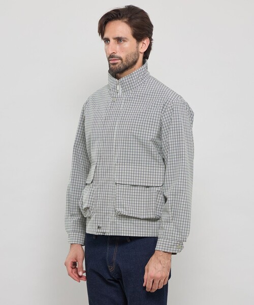 MACKINTOSH LONDON(マッキントッシュ ロンドン)の「ウールタイプライタースタンドカラーショートブルゾン(ブルゾン・メンズ・グレー系その他/ブラック・40/38/42)」の14枚目の写真