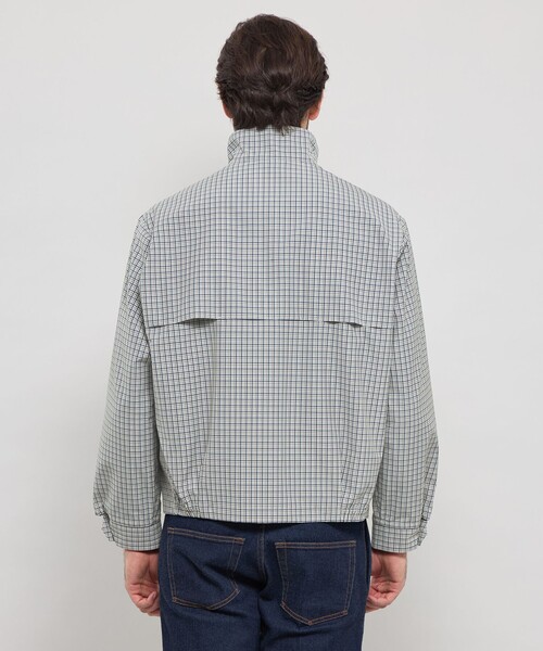 MACKINTOSH LONDON(マッキントッシュ ロンドン)の「ウールタイプライタースタンドカラーショートブルゾン(ブルゾン・メンズ・グレー系その他/ブラック・40/38/42)」の3枚目の写真