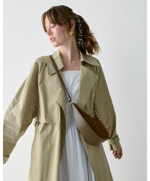 kate spade new york（ケイトスペード ニューヨーク）の「ケーエスデュオ スエード クロスボディ バッグ（ショルダーバッグ・レディース・ブラウン・ONESIZE）」の11枚目の写真