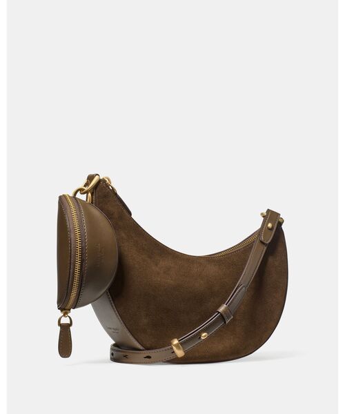 セール】ケーエスデュオ スエード クロスボディ バッグ（ショルダー