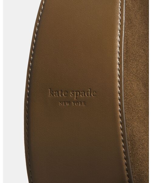 kate spade new york（ケイトスペード ニューヨーク）の「ケーエスデュオ スエード クロスボディ バッグ（ショルダーバッグ・レディース・ブラウン・ONESIZE）」の3枚目の写真