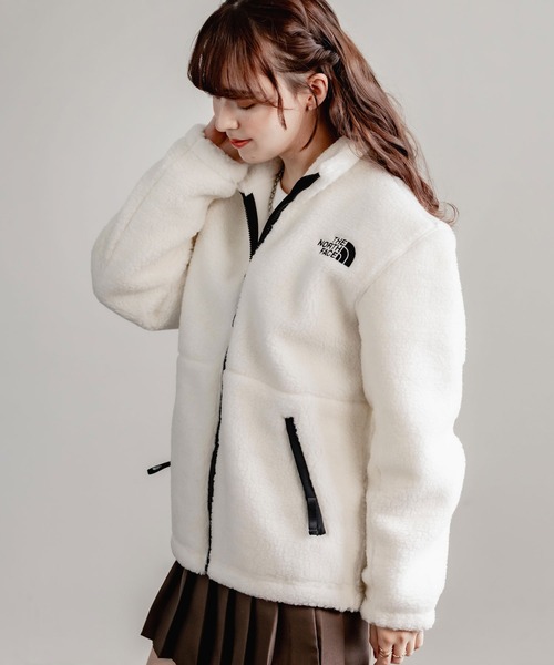 THE NORTH FACE(ザノースフェイス)の「日本未展開モデル THE NORTH FACE ザ・ノースフェイス WHITE LABEL ホワイトレーベル 韓国限定 SHERPA FLEECE JACKET1 オーバーサイズワンポイントロゴ刺繍ボアジャケット(ブルゾン・メンズ・ブラック/アイボリー/ダークベージュ・S/M/L/XL/XXL)」の10枚目の写真