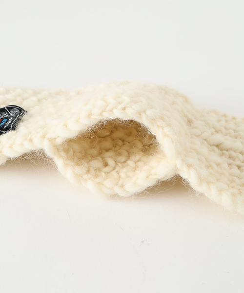 IENA LA BOUCLE（イエナラブークル）の「IENA LA BOUCLE スラブウールハンドニットマフラー（マフラー・レディース・アイボリー・FREE）」の8枚目の写真