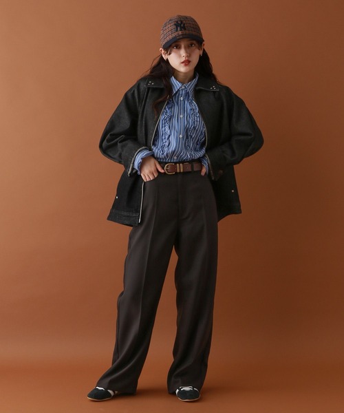 RED KAP（レッドキャップ）の「【RED KAP】別注/アソートZIPジャケット（ブルゾン・レディース・ブラック系/ネイビー系/ブラウン系/ブラック系その他・FREE）」の22枚目の写真