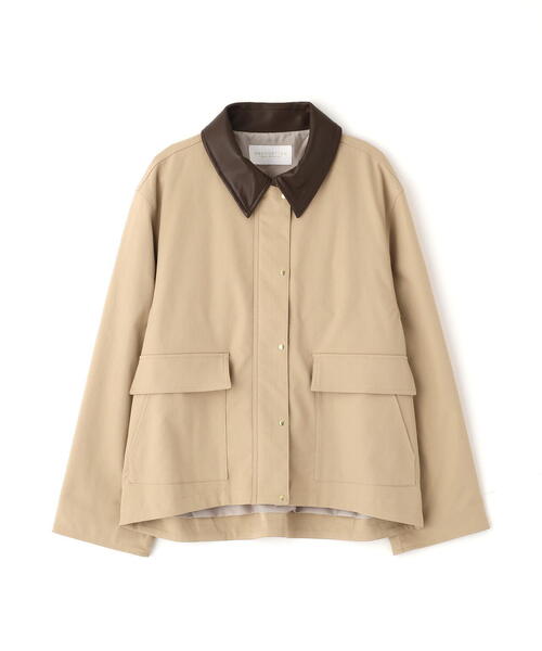 PROPORTION BODY DRESSING（プロポーションボディドレッシング）の「カバーオールブルゾン / 1215255007（テーラードジャケット・レディース・ベージュ/オフホワイト・MEDIUM/SMALL）」の4枚目の写真