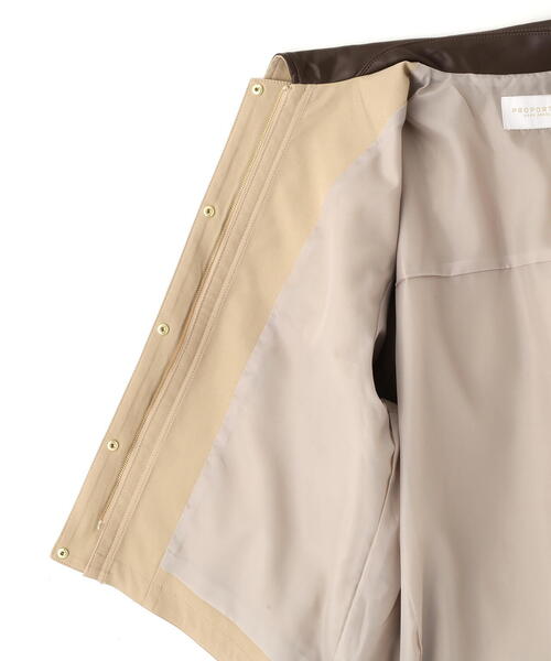 PROPORTION BODY DRESSING（プロポーションボディドレッシング）の「カバーオールブルゾン / 1215255007（テーラードジャケット・レディース・ベージュ/オフホワイト・MEDIUM/SMALL）」の17枚目の写真