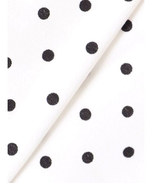 EMODA（エモダ）の「2WAY STRING RIBBON TOP（Tシャツ/カットソー・レディース・ブラック/ブルー/ホワイト・FREE）」の8枚目の写真