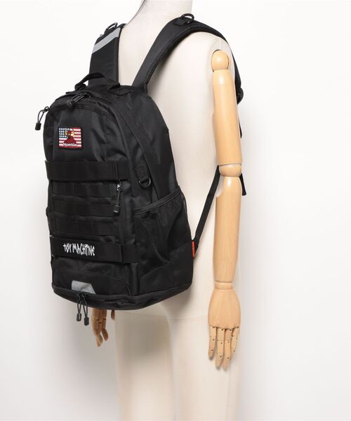 JUGLANS(ユグランス)の「【TOYMACHINE】SK8ER BACKPACK(バックパック/リュック・メンズ・ライトブラウン/ブラック系その他/ブラック・FREE)」の16枚目の写真