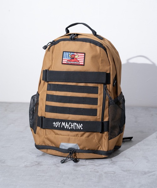 トイマシーン(TOY MACHINE) リュック デイパック ストリートシリーズ オレンジ TM-B016-ORG