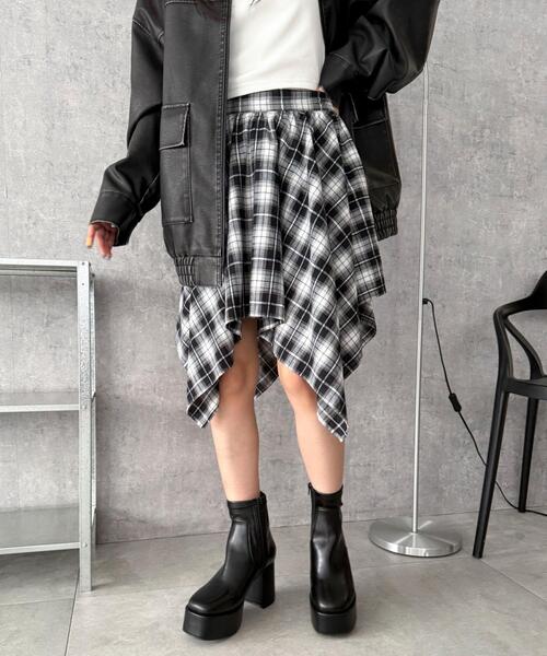 WEGO（ウィゴー）の「WEGO/【25年秋冬新作】ストレッチヒールショートブーツ（ブーツ・レディース・ブラック/ブラック系その他・LARGE/MEDIUM/SMALL）」の8枚目の写真