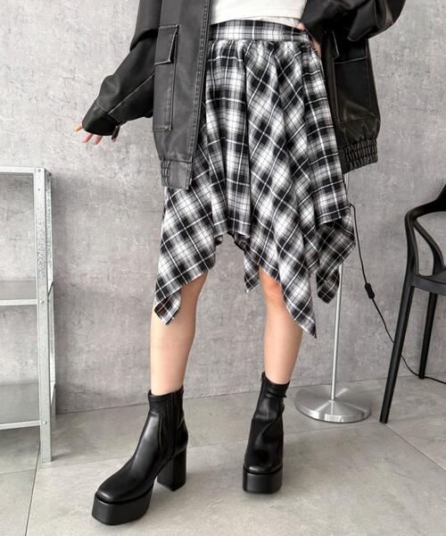 WEGO（ウィゴー）の「WEGO/【25年秋冬新作】ストレッチヒールショートブーツ（ブーツ・レディース・ブラック/ブラック系その他・LARGE/MEDIUM/SMALL）」の9枚目の写真