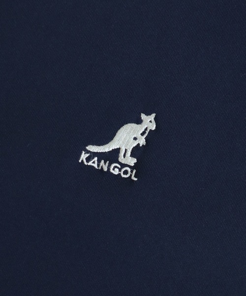 KANGOL(カンゴール)の「【KANGOL/カンゴール】別注 ダンボールニット ラグランスリーブ 袖ライン トラック ジャケット(ジャージ・メンズ・ネイビー/チャコールグレー/ホワイト×ブラック/ブラック/ホワイト×ネイビー/ベージュ・M/XL/L)」の16枚目の写真