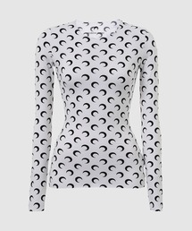 MARINE SERRE（マリーン・セル）の「CORE KNIT SLEEVELESS PULLOVER（T