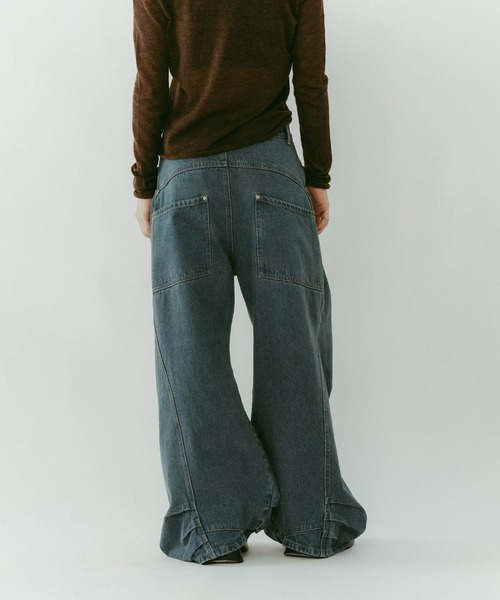 パンツ KnuthMarf bell bottom denim pants Knuth Marf - bell bottom denim pants(unisex) / ベルボトム デニム