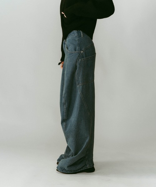 Knuth Marf デニム low rise denim pants(unisex)/4color | KNUTH MARF
