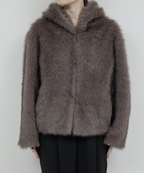 セール】エコファーフーディーブルゾン（ベスト）｜GALLARDAGALANTE