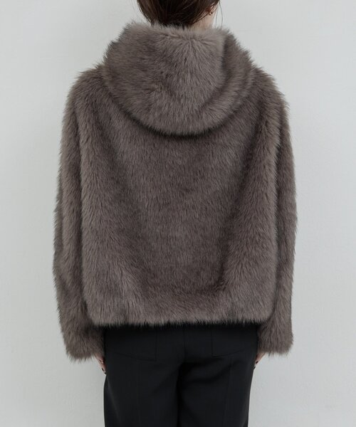 セール】エコファーフーディーブルゾン（ベスト）｜GALLARDAGALANTE