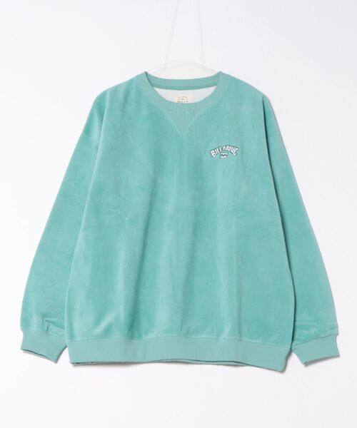 BILLABONG（ビラボン）の「BILLABONG レディース BIG LOOSE CREW トレーナー 【BIG LOOSE】【2025年秋冬モデル】/ビラボンワンポイントロゴスウェットトレーナー（スウェット・レディース・ブラック/ターコイズブルー/ラベンダー・MEDIUM）」の2枚目の写真