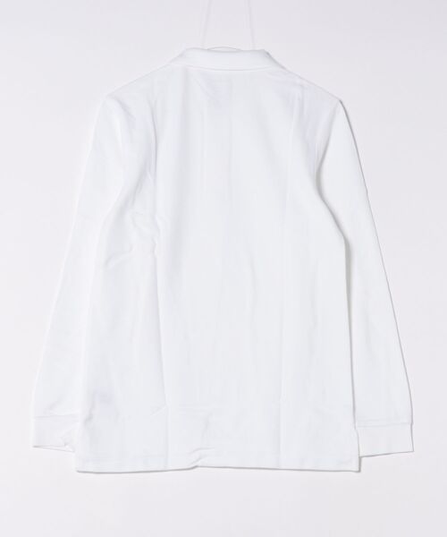 L.L.Bean(エルエルビーン)の「ジャパン・フィット プレミアム・ダブル・エル・ポロシャツ、長袖 カタディン・ロゴ・ラベル付き(ポロシャツ・メンズ・ブラック/ホワイト/ネイビー/インディゴブルー・MEDIUM/LARGE/X-LARGE/XX-LARGE/SMALL)」の13枚目の写真