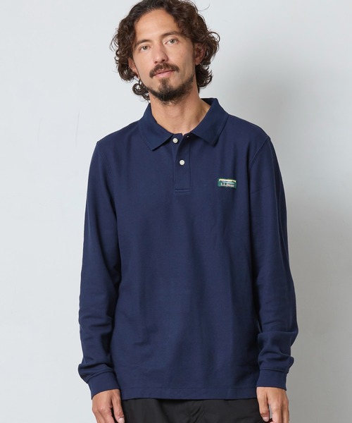 ジャパン・フィット プレミアム・ダブル・エル・ポロシャツ、長袖