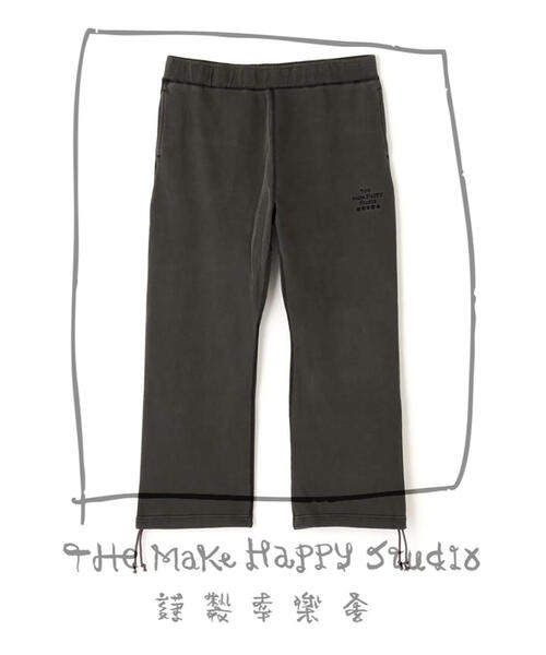 The Make Happy Studio(ザメイクハッピーストゥディオ)の「The Make Happy Studio/ザメイクハッピーストゥディオ/SWEAT PANTS(スウェットパンツ・メンズ・その他7/ブラック・M/L)」の7枚目の写真