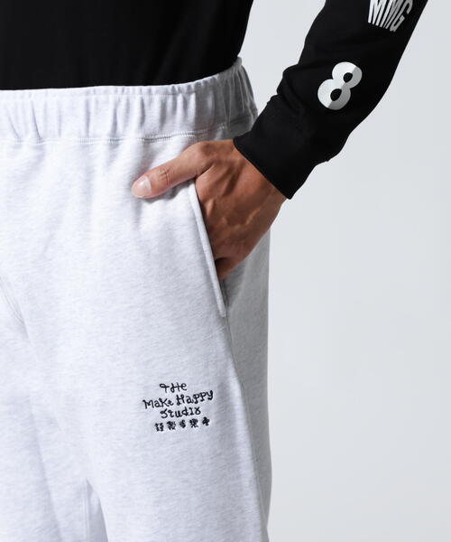The Make Happy Studio(ザメイクハッピーストゥディオ)の「The Make Happy Studio/ザメイクハッピーストゥディオ/SWEAT PANTS(スウェットパンツ・メンズ・その他7/ブラック・M/L)」の15枚目の写真