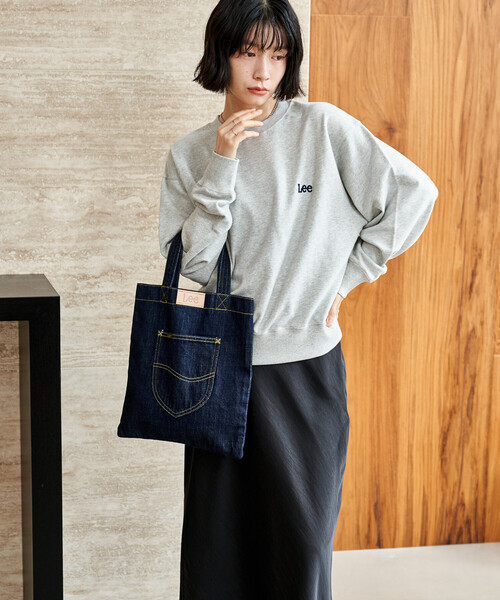 FREAK'S STORE(フリークスストア)の「Lee × FREAK'S STORE/リー 別注 デニム トートバッグ(トートバッグ・レディース・ブルー/ネイビー・フリ-)」の14枚目の写真