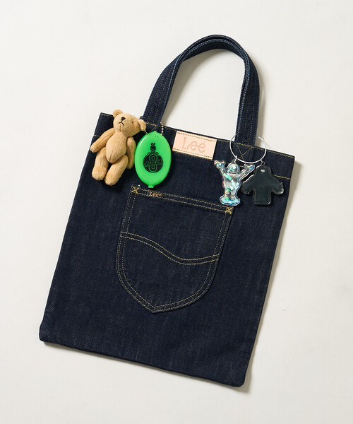 FREAK'S STORE(フリークスストア)の「Lee × FREAK'S STORE/リー 別注 デニム トートバッグ(トートバッグ・レディース・ブルー/ネイビー・フリ-)」の15枚目の写真