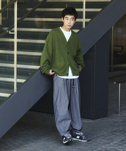 セール】限定展開 リラックスフィット 片畦リンキング ニット