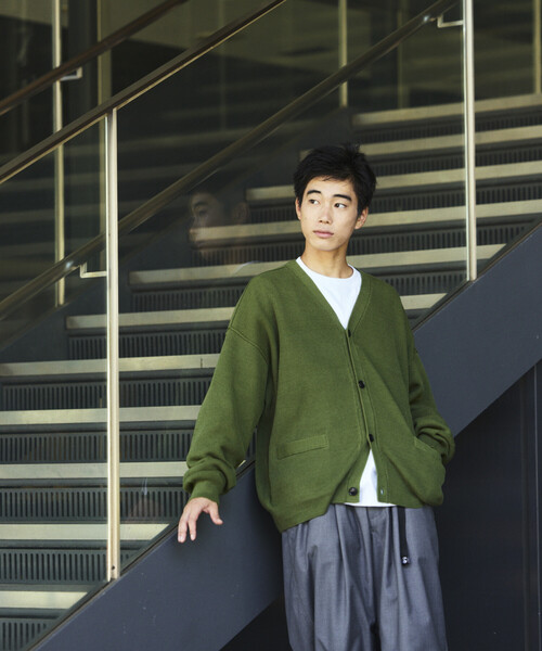 セール】限定展開 リラックスフィット 片畦リンキング ニット