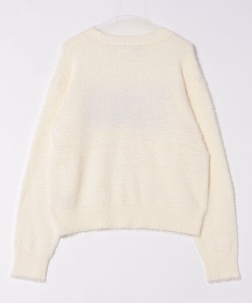 Lee（リー）の「LEE / LOGO KNIT / LT7232（ニット/セーター・レディース・ブラック/グレー/オフホワイト/ブルー・LARGE）」の13枚目の写真