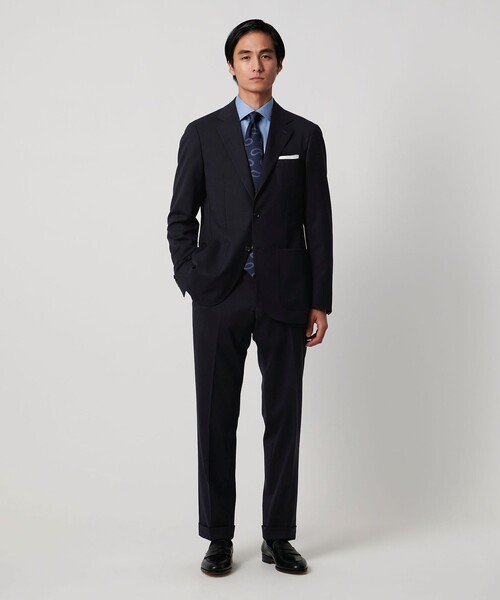 セール】3シーズン ツイル シングル2ボタン テーラードジャケット