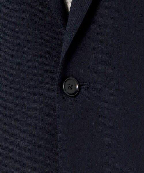 UNITED ARROWS（ユナイテッドアローズ）の「3シーズン ツイル シングル2ボタン テーラードジャケット COMFORT EASY‐MODEL 2WAYストレッチ 撥水 防シワ（テーラードジャケット・メンズ・ネイビー・48/50/46/44）」の12枚目の写真