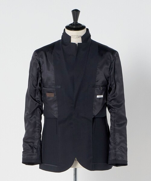 セール】3シーズン ツイル シングル2ボタン テーラードジャケット