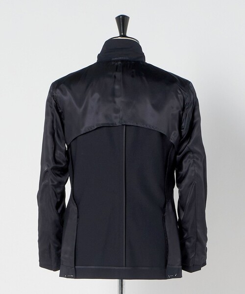 UNITED ARROWS（ユナイテッドアローズ）の「3シーズン ツイル シングル2ボタン テーラードジャケット COMFORT EASY‐MODEL 2WAYストレッチ 撥水 防シワ（テーラードジャケット・メンズ・ネイビー・48/50/46/44）」の16枚目の写真
