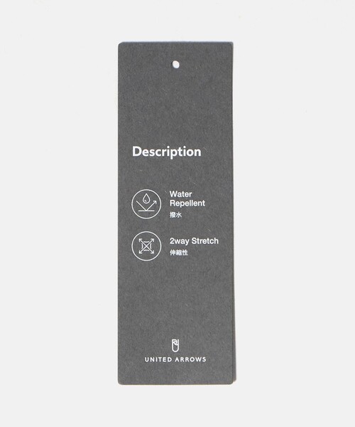 UNITED ARROWS（ユナイテッドアローズ）の「3シーズン ツイル シングル2ボタン テーラードジャケット COMFORT EASY‐MODEL 2WAYストレッチ 撥水 防シワ（テーラードジャケット・メンズ・ネイビー・48/50/46/44）」の18枚目の写真