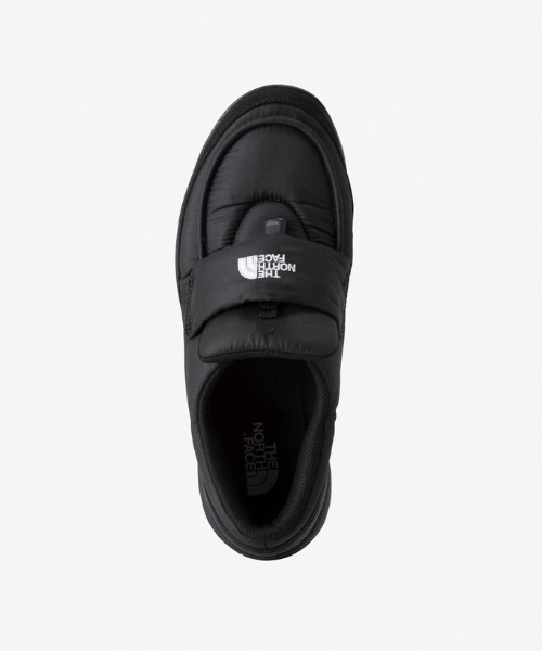 THE NORTH FACE（ザノースフェイス）の「THE NORTH FACE/ザ・ノース・フェイス　Nuptse Loafer ヌプシ ローファーユニセックス NF52575（ローファー・メンズ・ブラック/ホワイト・5/10/9/8/7/6/11）」の6枚目の写真