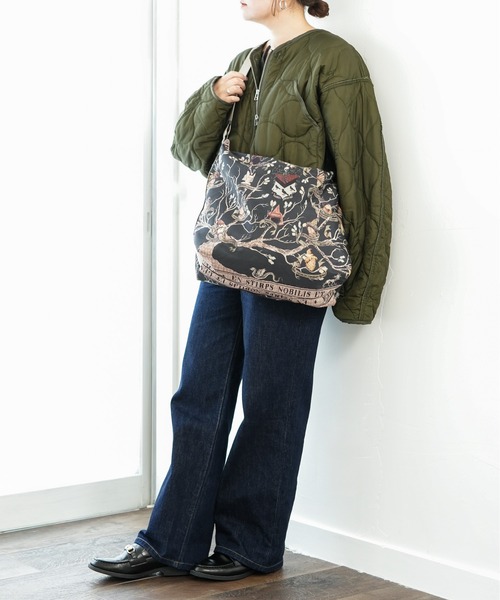 SALON de RUBAN（サロンドルヴァン）の「【SALON de RUBAN / サロン ド ルヴァン】 ハリーポッター ショルダーバッグ（ショルダーバッグ・レディース・グリーン・FREE）」の7枚目の写真