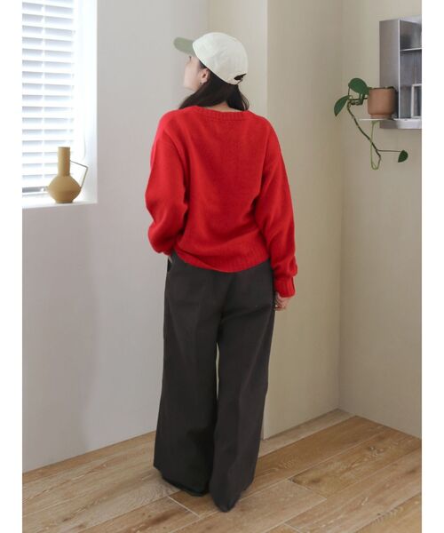 Dickies（ディッキーズ）の「Dickies別注 タックカーブパンツ（その他パンツ・レディース・ベージュ/ブラウン・SMALL/MEDIUM）」の22枚目の写真