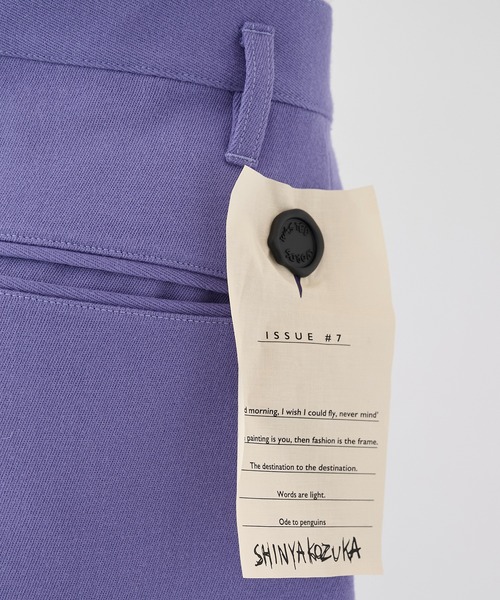 SHINYAKOZUKA（シンヤコヅカ）の「【SHINYAKOZUKA/シンヤコズカ】Dear BAGGY（その他パンツ・メンズ・ブラック/パープル・S/M）」の20枚目の写真